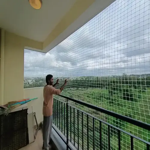 Premium Top Quality Pigeon Net for Balcony in Whitefield, JP Nagar-Madhu Safety Nets (2)