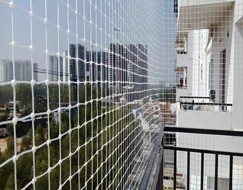 Bird Net for Balcony in Bangalore-Madhu Safety Nets (4)