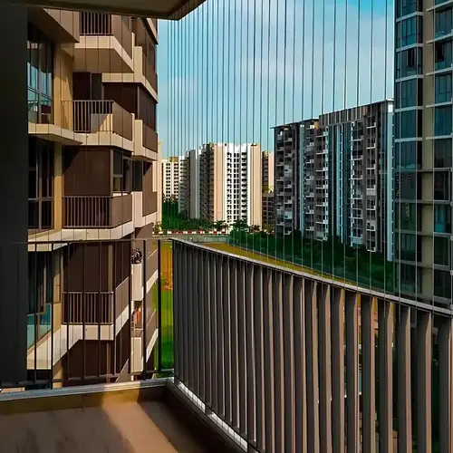 Invisible Grills for Balcony in Bangalore-Madhu Safety Nets (3)